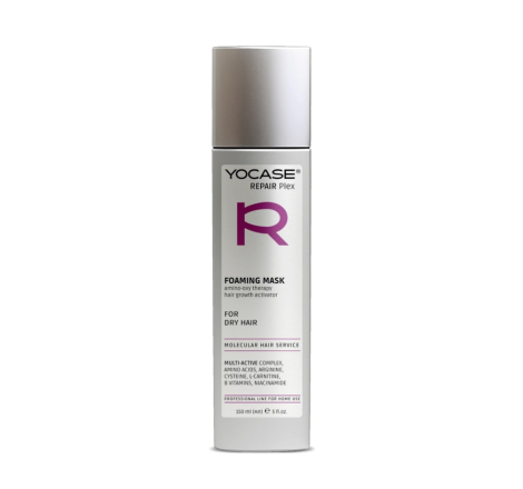 Пінна маска амінокарбоксітерапія, активатор зростання волосся Yocase Repair Plex Foaming Mask Green Pharm, 150 мл