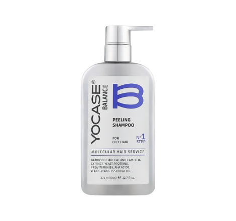 Шампунь-пілінг для жирного волосся Balance Peeling Shampoo Yocase, 375 мл