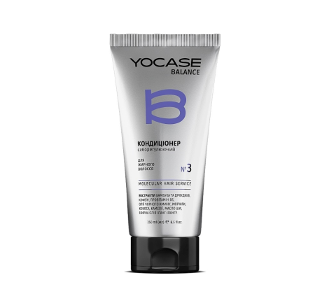 Кондиціонер себорегулюючий Balance для жирного волосся Yocase Green Pharm, 250 мл