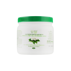 Альгінатна маска навколо очей і губ з протеїнами шовку Cosmetic Alginate Mask Around The Eyes And Lips Green Pharm, 250 г
