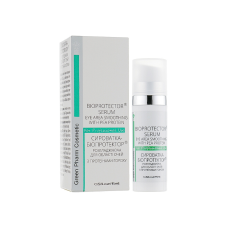 Сироватка-біопротектор розгладжуюча для області очей Eye Area Smoothing Bioprotector Serum Green Pharm, 15 мл