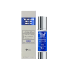 Крем-гель денний з ніацинамідом для жирної шкіри обличчя Sebum Expert Green Pharm, 50 мл
