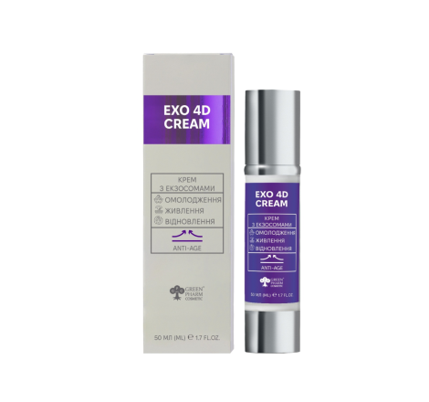 Крем з екзосомами для обличчя Exo 4D Cream Green Pharm, 50 мл