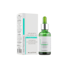 Сироватка для обличчя з гіалуроновою кислотою Serum With Hyaluronic Acid Green Pharm, 30 мл
