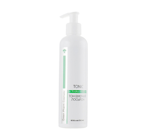 Тонізуючий лосьйон Cosmetic Tonic Green Pharm, 250 мл  