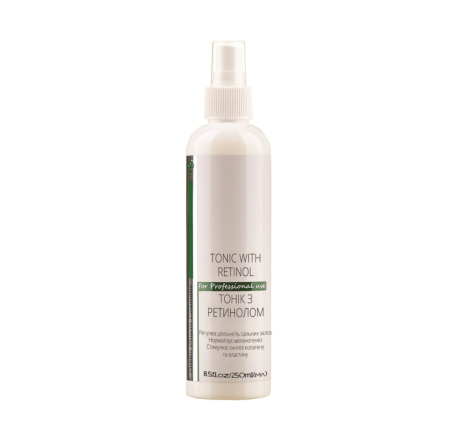 Тонік для обличчя з ретинолом Tonic With Retinol Green Pharm, 250 мл
