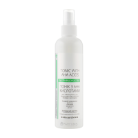 Тонік для обличчя з АНА кислотами Cosmetic Tonic With AHA Acids Green Pharm, 250 мл