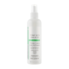 Тонік для обличчя з АНА кислотами Cosmetic Tonic With AHA Acids Green Pharm, 250 мл