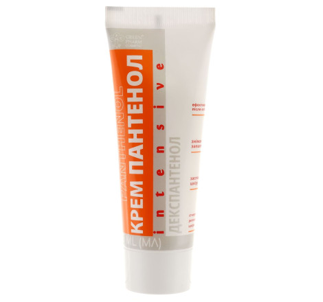 Крем Пантенол Panthenol Intensive Cream Green Pharm, 75 мл