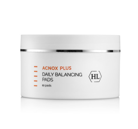 Балансуючі спонжі для обличчя Acnox Daily Balancing Pads Holy Land, 60 шт
