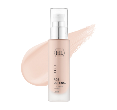 Зволожуючий крем для обличчя з декоративним ефектом і SPF 15 Age Defense Glow SPF 15 Holy Land, 50 мл