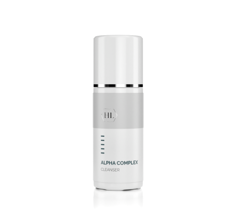 Очисник для всіх типів шкіри обличчя з фруктовими кислотами Alpha Complex Cleanser Holy Land, 250 мл                                 