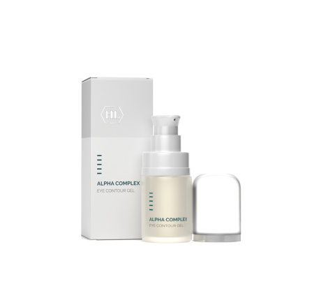 Контурний гель для повік з фруктовими кислотами Alpha Complex Eye Contour Gel Holy Land, 15 мл