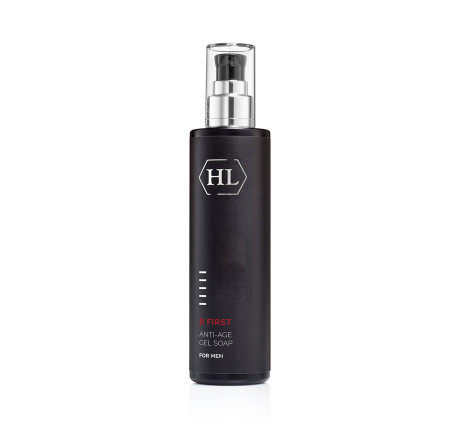Чоловіче очищуюче крем-мило для обличчя Be First Anti-Age Gel Soap Holy Land, 250 мл