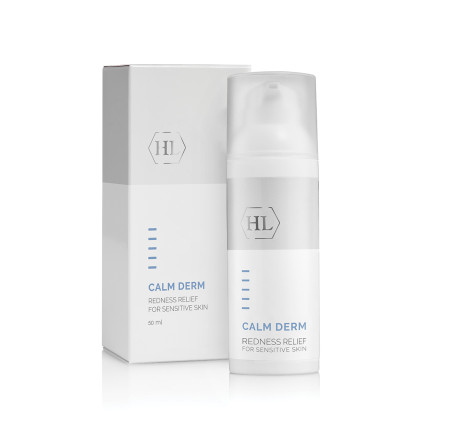 Зволожуючий крем для чутливої і сухої шкіри обличчя Calm Derm Redness Relief Cream Holy Land, 50 мл