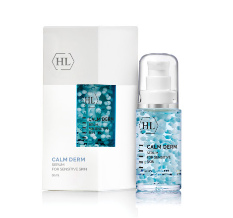 Заспокійлива сироватка для чутливої шкіри обличчя Calm Derm Serum Holy Land, 30 мл