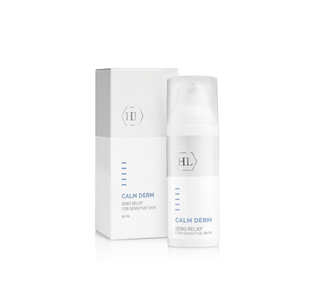 Балансуючий крем для шкіри обличчя з себореєю Calm Derm Sebo Relief Cream Holy Land, 50 мл