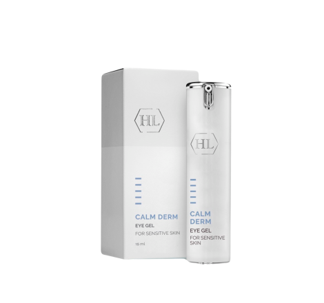Гель-сироватка для чутливої делікатної шкіри навколо очей Calm Derm Eye Gel Holy Land, 15 мл