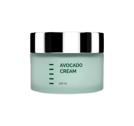 Крем з авокадо для сухої шкіри обличчя Avocado Cream Holy Land, 250 мл