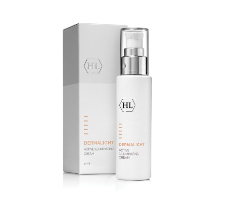 Активний відбілюючий крем для обличчя Dermalight Active Illuminating Cream Holy Land, 50 мл        