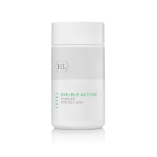 Захисна пудра для жирної шкіри обличчя Double Action Treatment Powder Holy Land, 45 мл