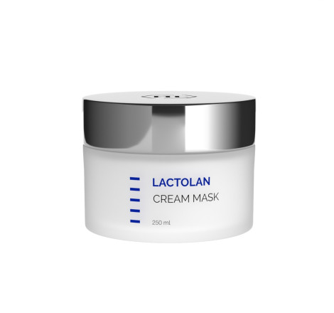 Живильна відновлююча маска для обличчя Lactolan Cream Mask Holy Land, 250 мл