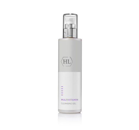 Очищуючий гель для обличчя з вітамінами Multi Vitamin Cleansing Gel Holy Land, 250 мл