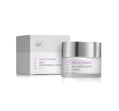 Зволожуючий крем для обличчя Multi Vitamin Rich Moisturizing Cream Holy Land, 50 мл