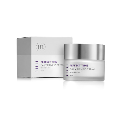 Денний крем для обличчя з ліпопопептидами Perfect Time Daily Firming Cream Holy Land, 50 мл