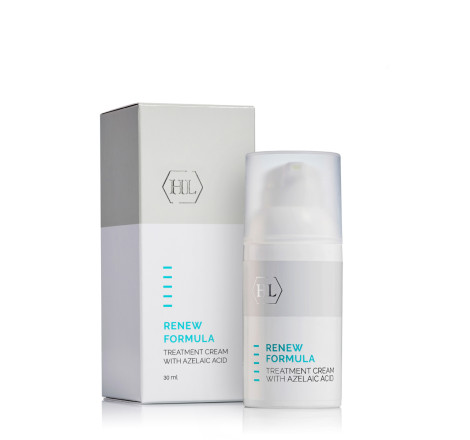 Лікувальний крем для обличчя з азелаїновою кислотою Renew Formula Treatment Cream With Azelaic Acid Holy Land, 30 мл
