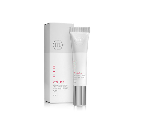 Активний крем для повік з гіалуроновою кислотою Vitalise Active Eye Cream Holy Land, 15 мл