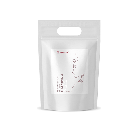 Хлорофілова альгінатна маска для обличчя Alginate Mask Classic Chlorophyll Massena, 1000 г