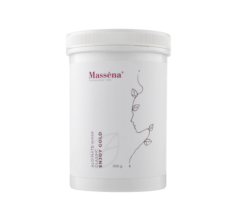 Альгінатна маска для обличчя із золотом Alginate Mask Enjoy Gold Massena, 300 г