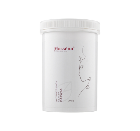 Альгінатна маска для обличчя з ензимами папаї Alginate Mask Classic Papaya Massena, 300 г