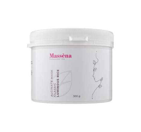 Альгінатна маска рисова для обличчя Rice Luminous Massena, 300 г