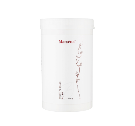 Термічна маска для обличчя 'Трояндова' Rose Thermal Mask Massena, 1000 г