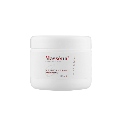 Зігрівальний крем для тіла Warming Massage Cream Massena, 250 г