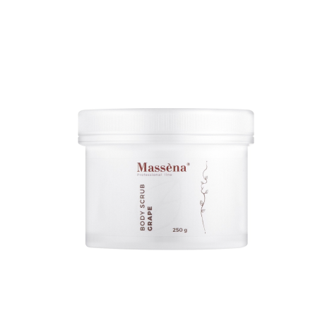 Скраб для тіла виноградний Body Scrub Grape Massena, 250 г