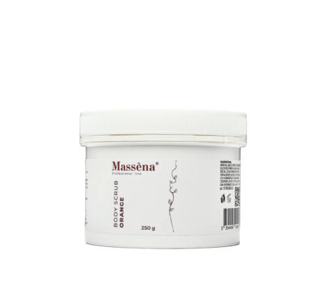 Скраб для тіла апельсиновий Body Scrub Orange Massena, 250 г