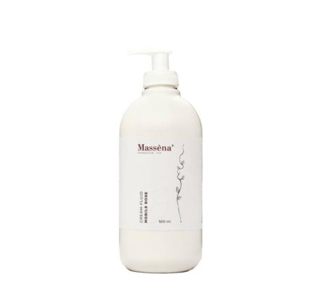 Мультивітамінний крем-флюїд для тіла Fluid Cream Nobile Rose, 500 мл