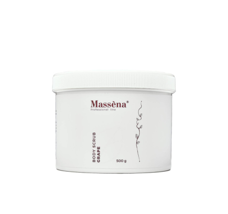 Скраб для тіла виноградний Body Scrub Grape Massena, 500 г