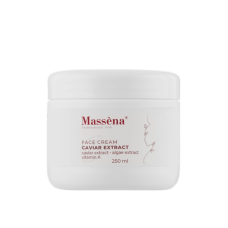 Крем для обличчя екстракт чорної ікри Caviar Extract Face Cream Massena, 250 мл