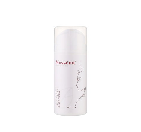 Крем для обличчя алое вера Aloe Vera Face Cream Massena, 100 мл