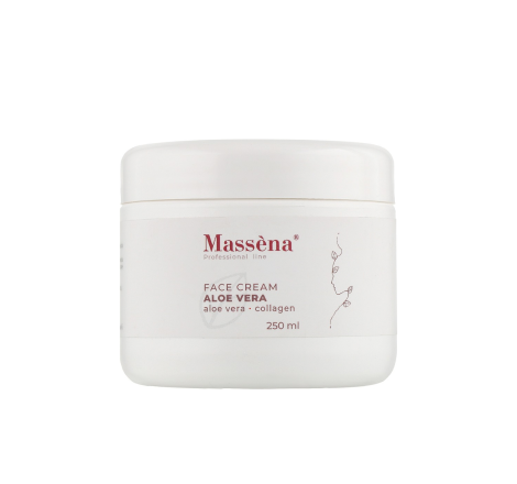 Крем для обличчя алое вера Aloe Vera Face Cream Massena, 250 мл