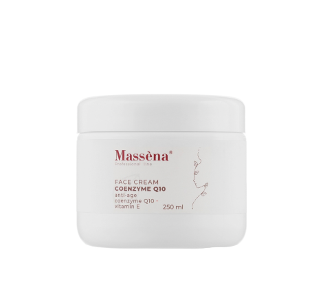 Крем коензим Q10 для обличчя Coenzyme Cream For Face Q10 Massena, 250 мл