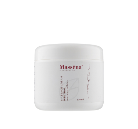 Нейтральний масажний крем для обличчя Neutral Massage Face Cream Massena, 500 г