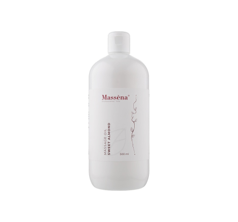 Мигдальна олія для масажу тіла Sweet Almond Oil Massena, 500 мл