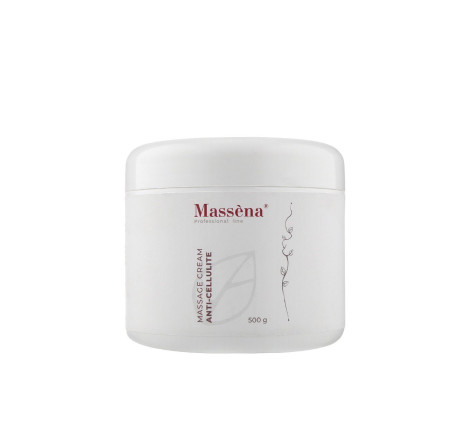 Антицелюлітний масажний крем для тіла Cellulite`s Blemishes Massage Cream Massena, 500 г