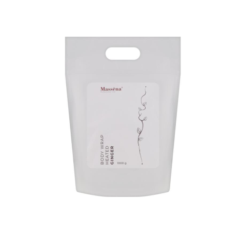 Обгортання для тіла саморозігріваюче імбирне Body Wrap Heated Gincer Massena, 1000 г