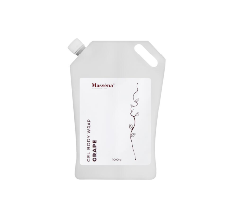 Обгортання гелеве для тіла 'Виноградне' Gel Body Wrap Grape Massena, 1000 г